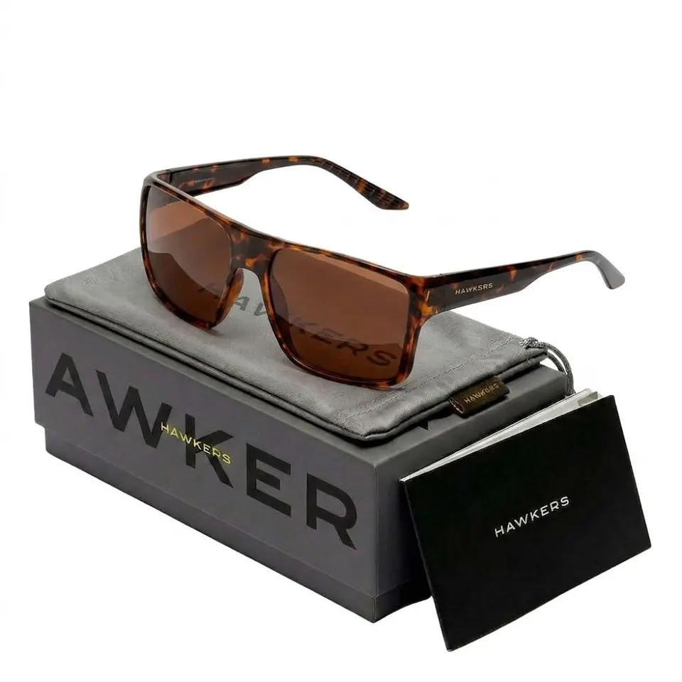 Gafas de Sol Hawkers Polarizzado EDGE XL Marron Carey Unisex Talla 62mm 1