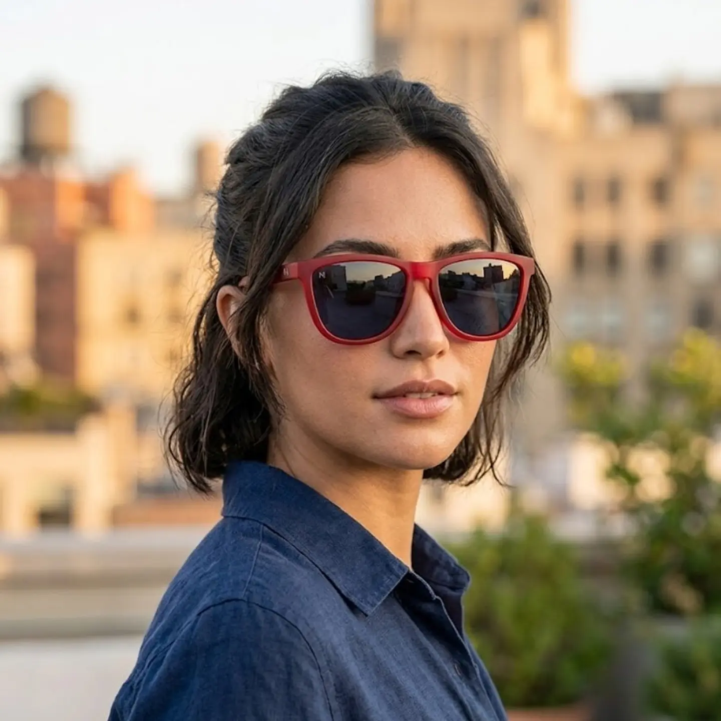 Gafas de Sol Hawkers ONE RAW Rojo Azul Unisex Talla 54mm 6