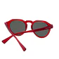 Gafas de Sol Hawkers Round Warwick Raw Rojo Cereza Oscuro Unisex 51mm - Miniatura 4