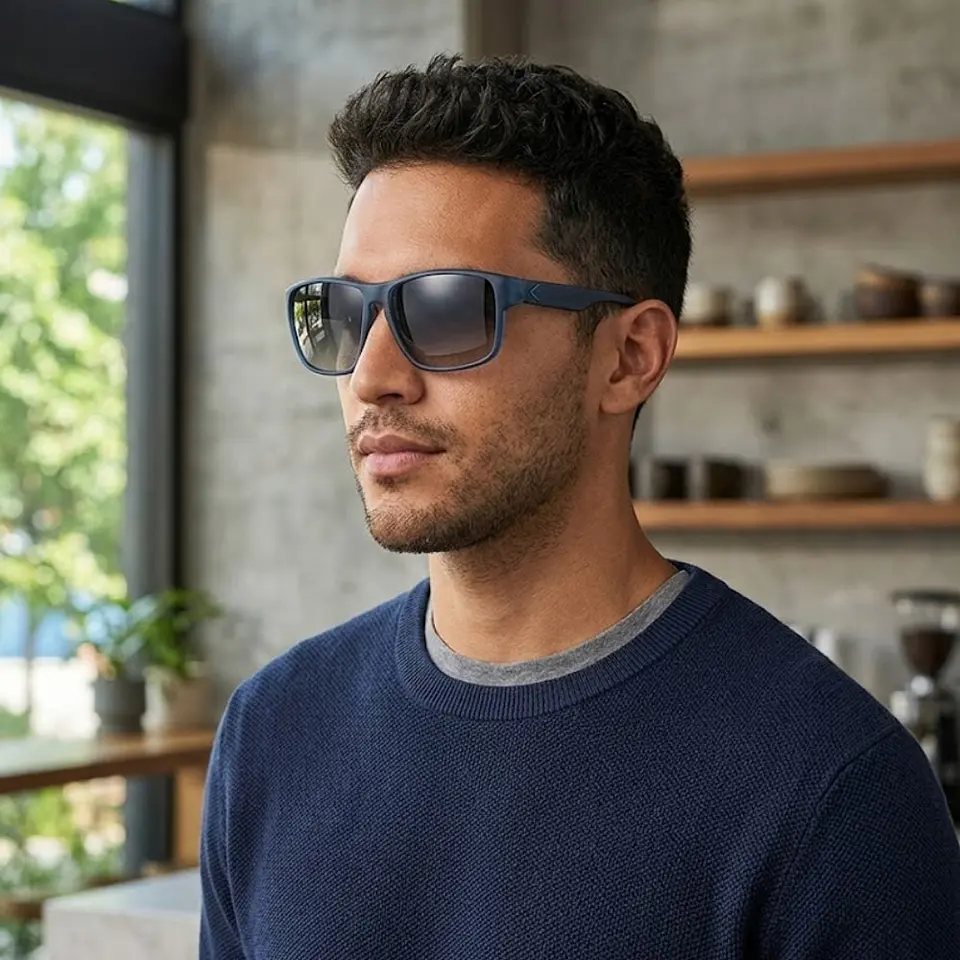 Gafas de Sol Hawkers FASTER RAW Ahumado Azul Marino Unisex Talla 58mm 6