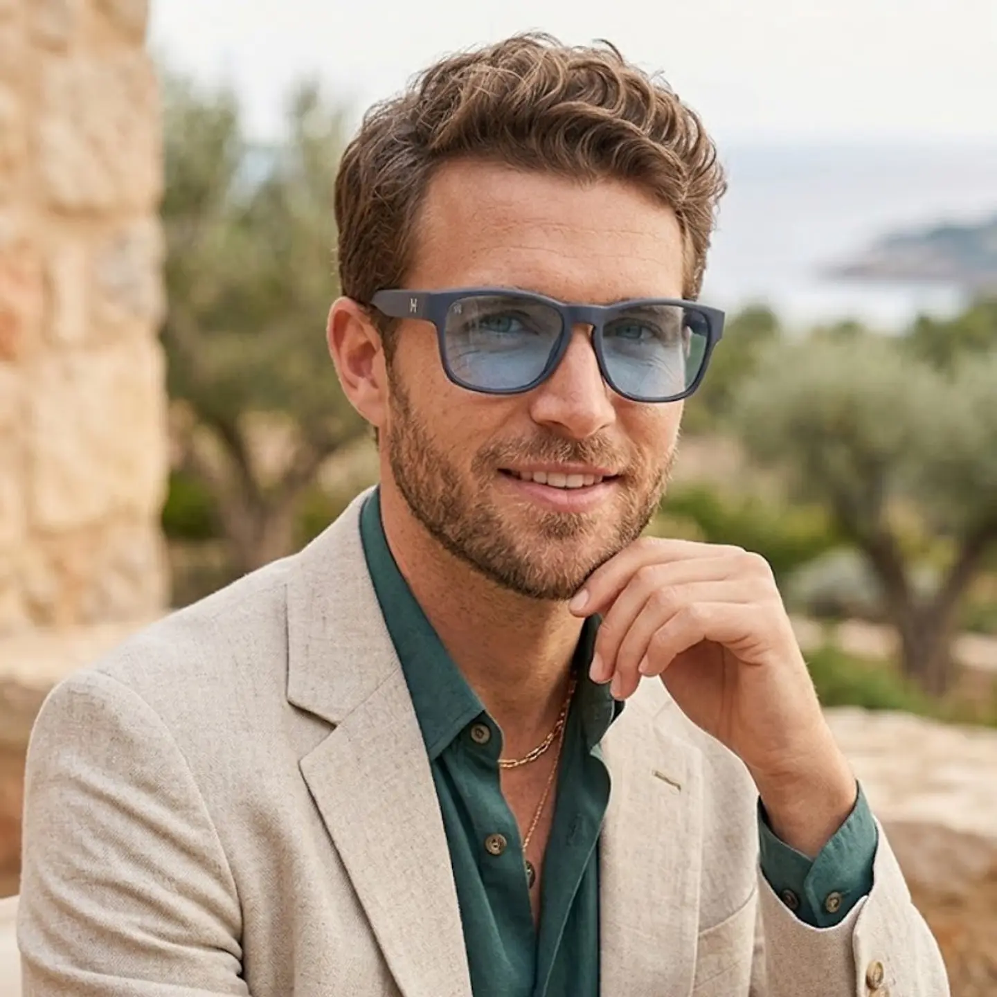 Gafas de Sol Hawkers Polarizado Core Raw Navy Azul Marino Unisex Talla 56mm 7