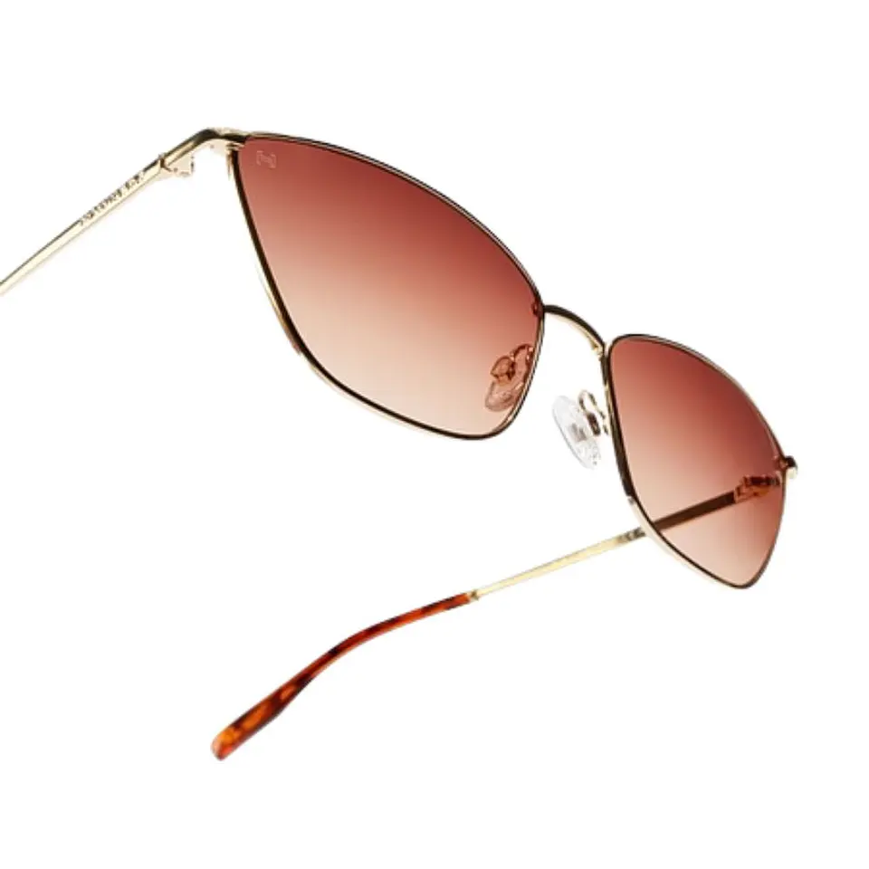 Gafas de Sol Hawkers FRESH Terracota Dorado Unisex Talla 62mm 5