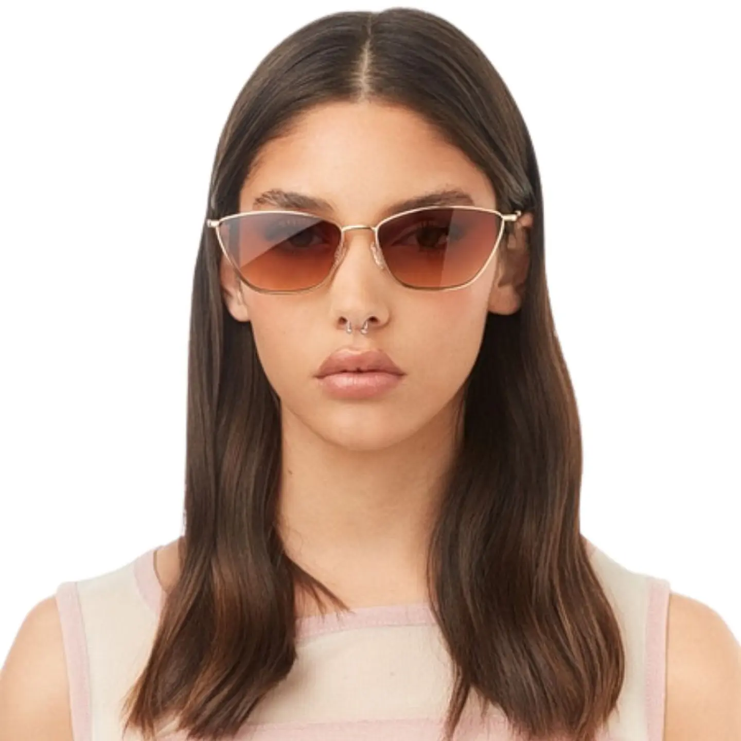 Gafas de Sol Hawkers FRESH Terracota Dorado Unisex Talla 62mm 6