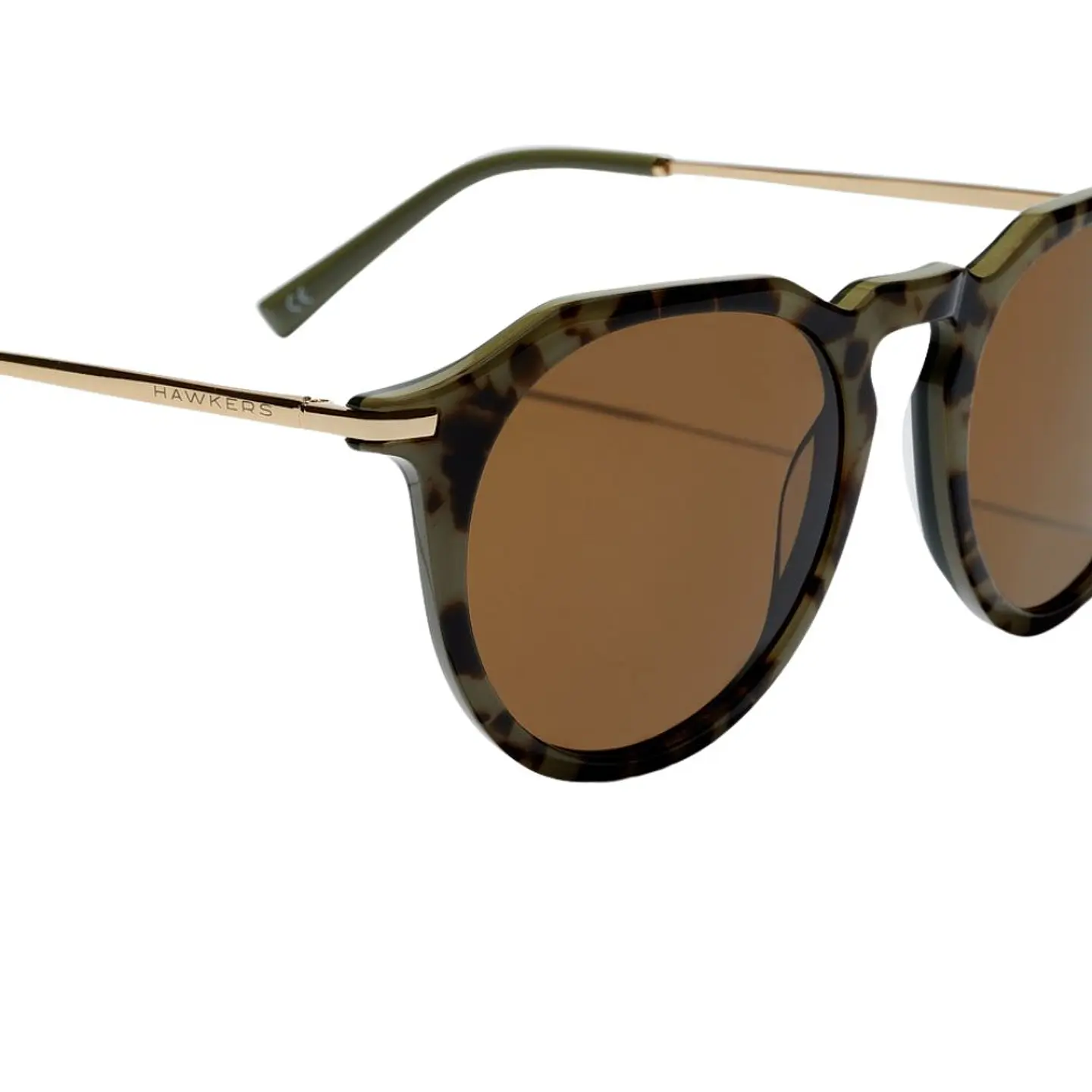 Gafas de Sol Hawkers WARWICK CROSSWALK Verde Habana Unisex Talla 52mm 6
