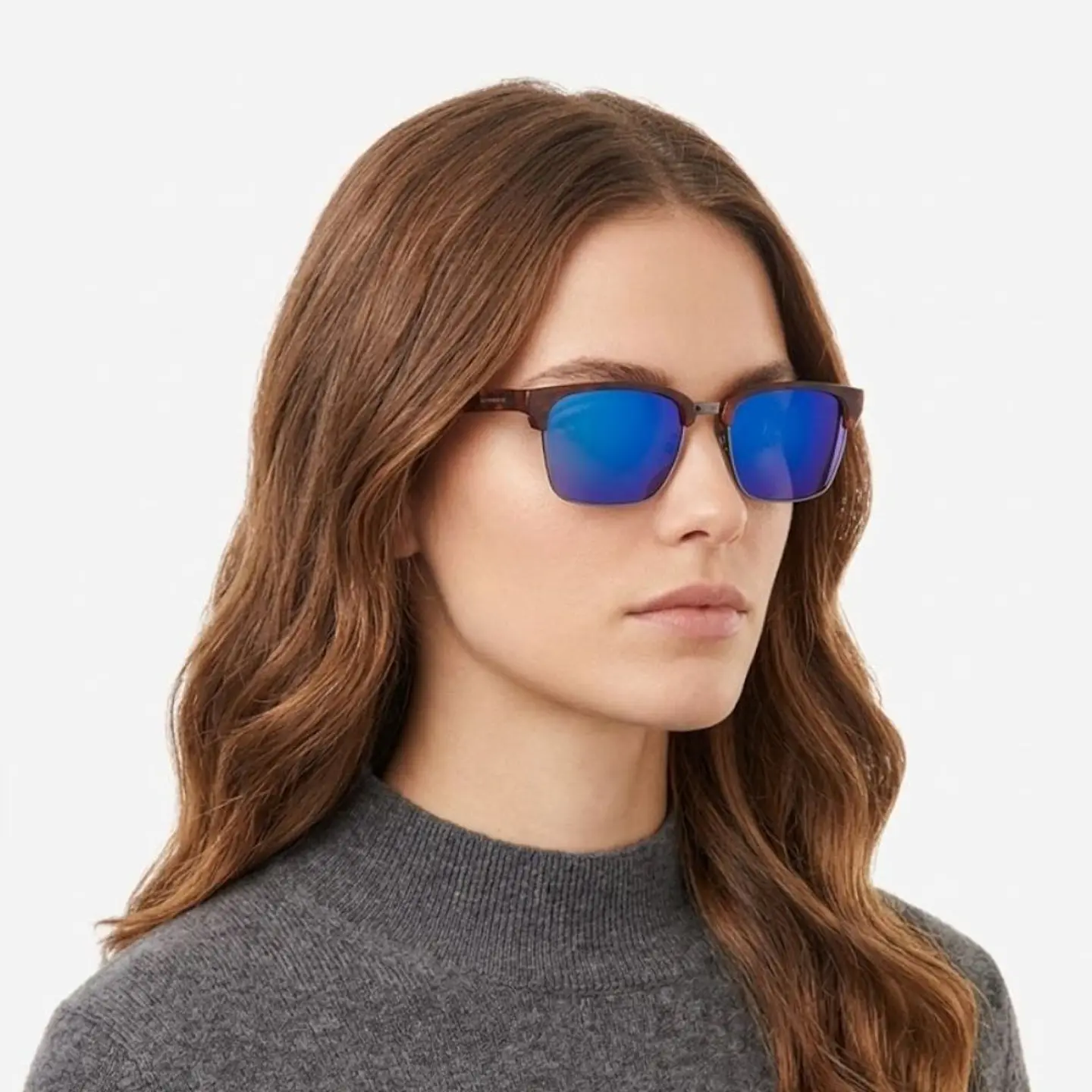 Gafas de Sol Polarizado Hawkers CLASSIC VALMONT Azul Espejado Unisex Talla 53mm 8