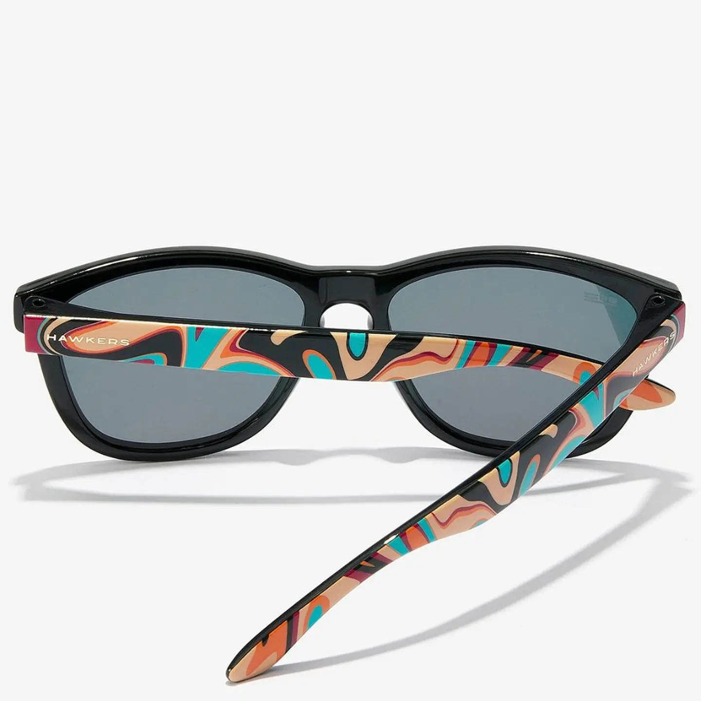 Gafas de Sol Polarizado Hawkers ONE Rojo Espaejado Estampado Unisex Talla 54mm 4