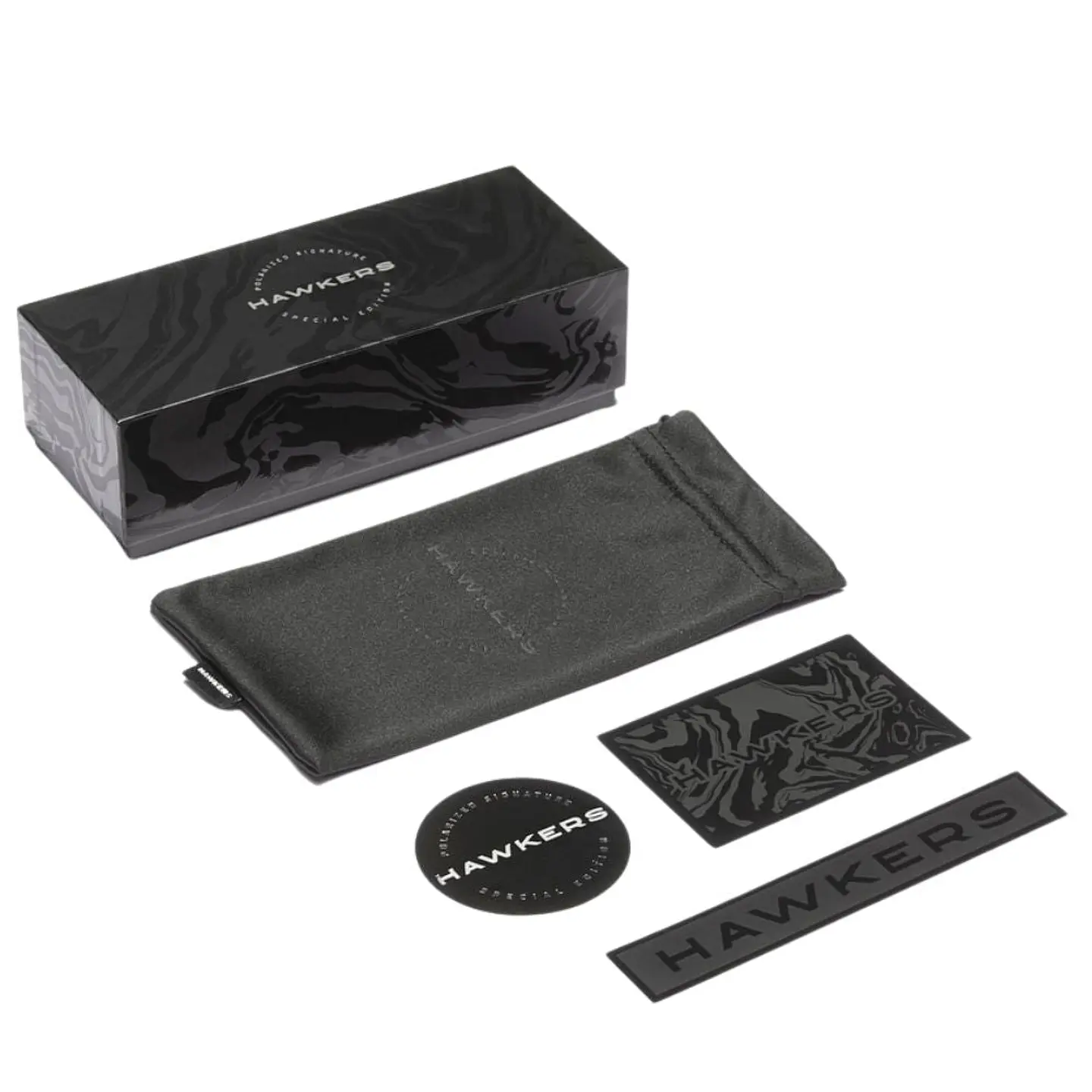 Gafas de Sol Polarizado Hawkers ONE Rojo Espaejado Estampado Unisex Talla 54mm 9