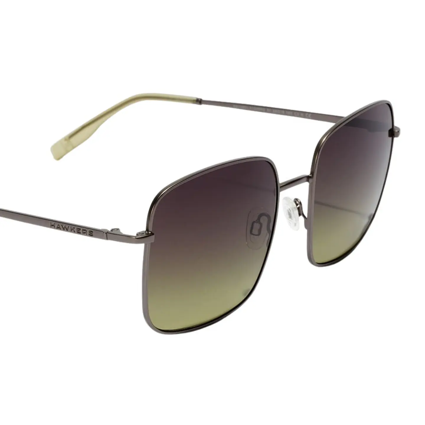 Gafas de Sol Hawkers ROYAL FLUSH Negro y Verde Degrade Unisex Talla 55mm 4
