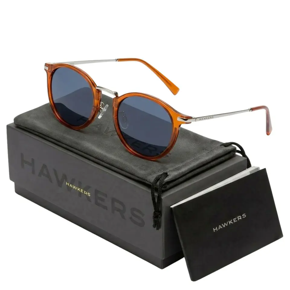 Gafas de Sol Hawkers DEALER Marron Semitransparente Unisex Talla 49mm 1