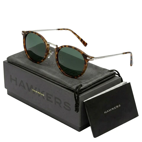 Gafas de Sol Polarizado Hawkers DEALER Marron Tortuga Unisex Talla 49mm