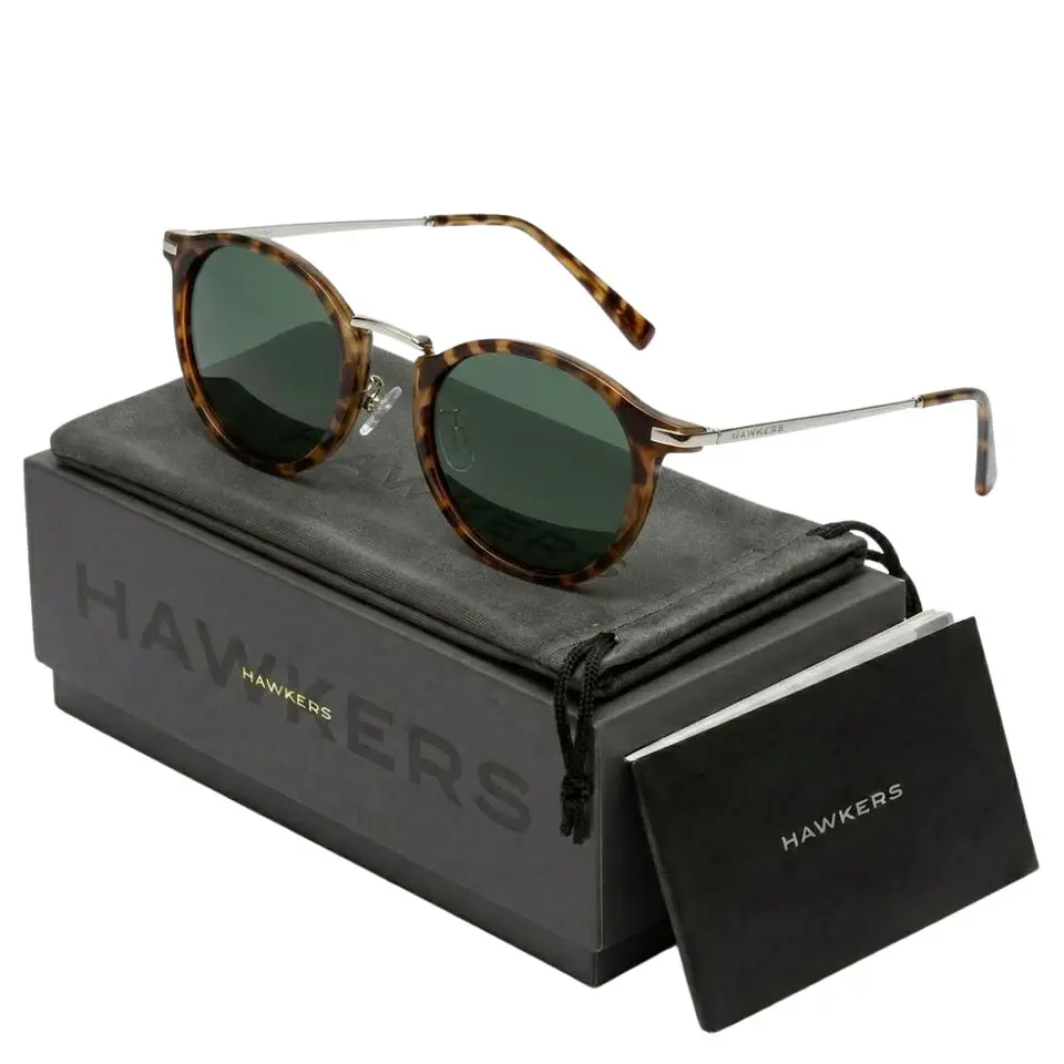 Gafas de Sol Polarizado Hawkers DEALER Marron Tortuga Unisex Talla 49mm 1