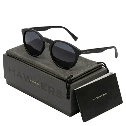Gafas de Sol Polarizado Hawkers BEL AIR Negro Unisex Talla 50mm