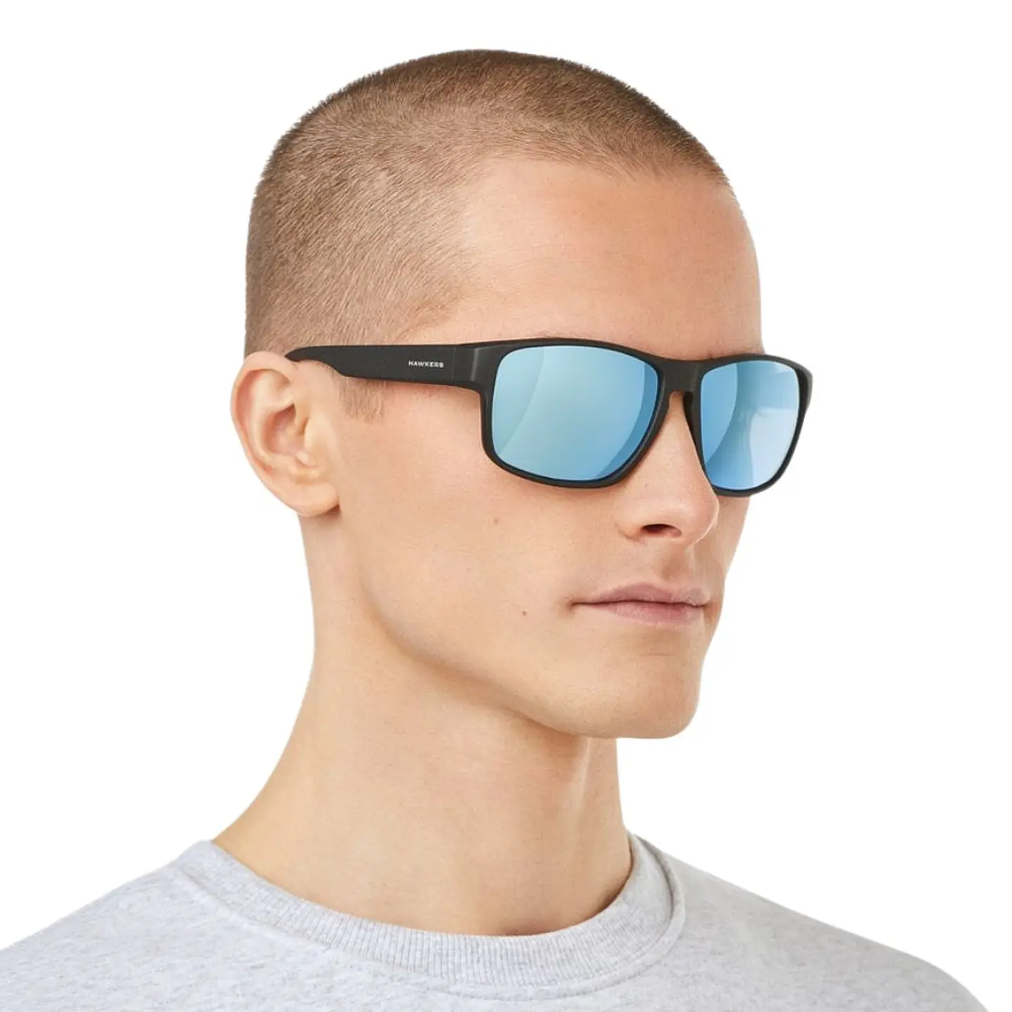 Gafas de Sol Hawkers FASTER RAW Azul Espejado Unisex Talla 58mm 7