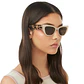 Gafas de Sol Hawkers Manhattan Cat Eye Color Beige para Mujer Talla 53mm - Miniatura 7