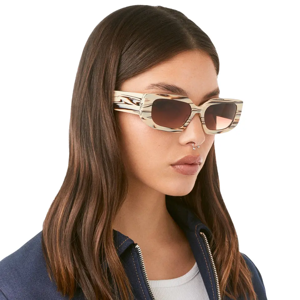 Gafas de Sol Hawkers Trendset Color Beige Degrade para Mujer Talla 54mm 7