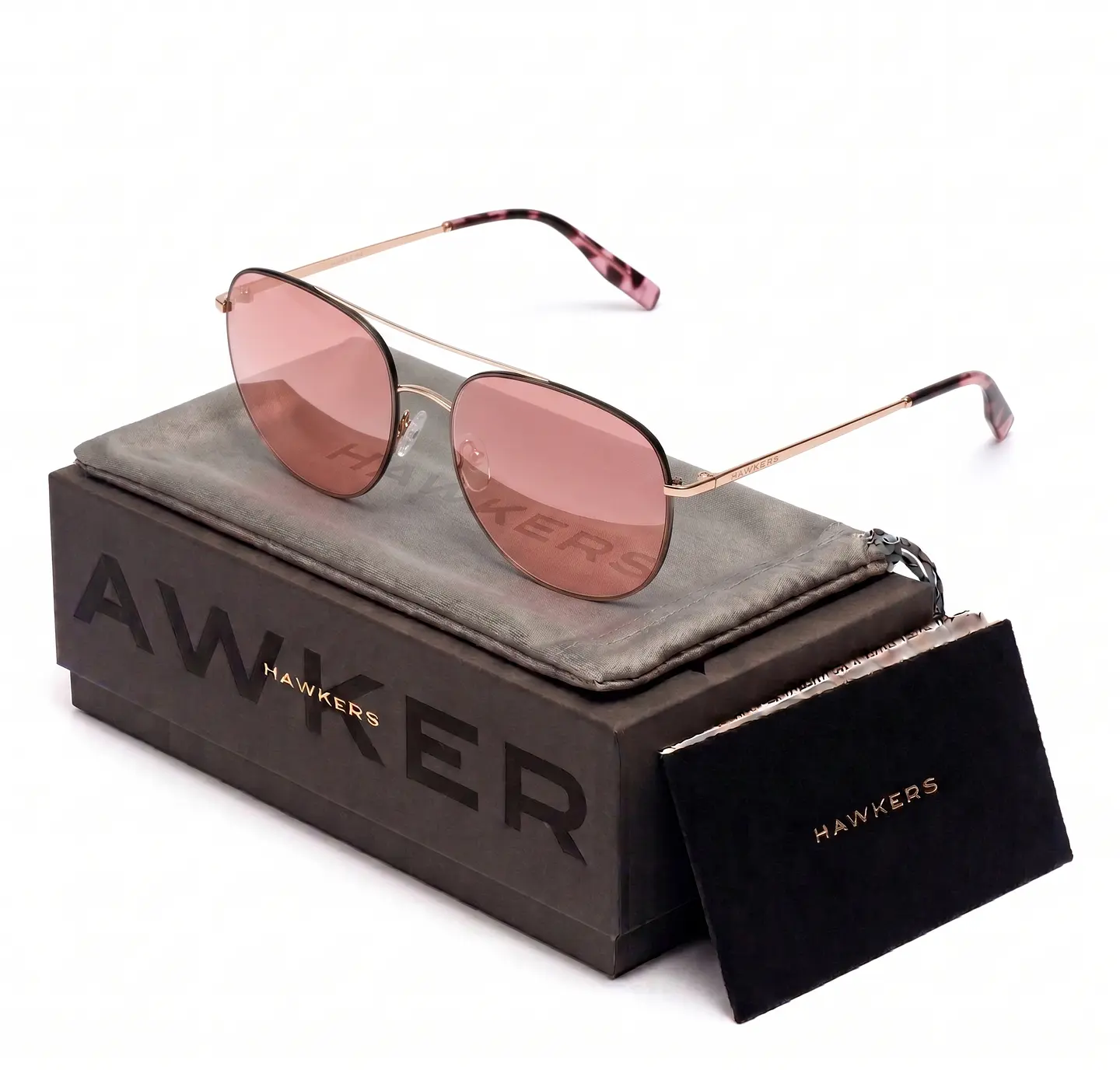 Gafas de Sol Hawkers Swag Color Negro Degrade Unisex Talla 60mm 1