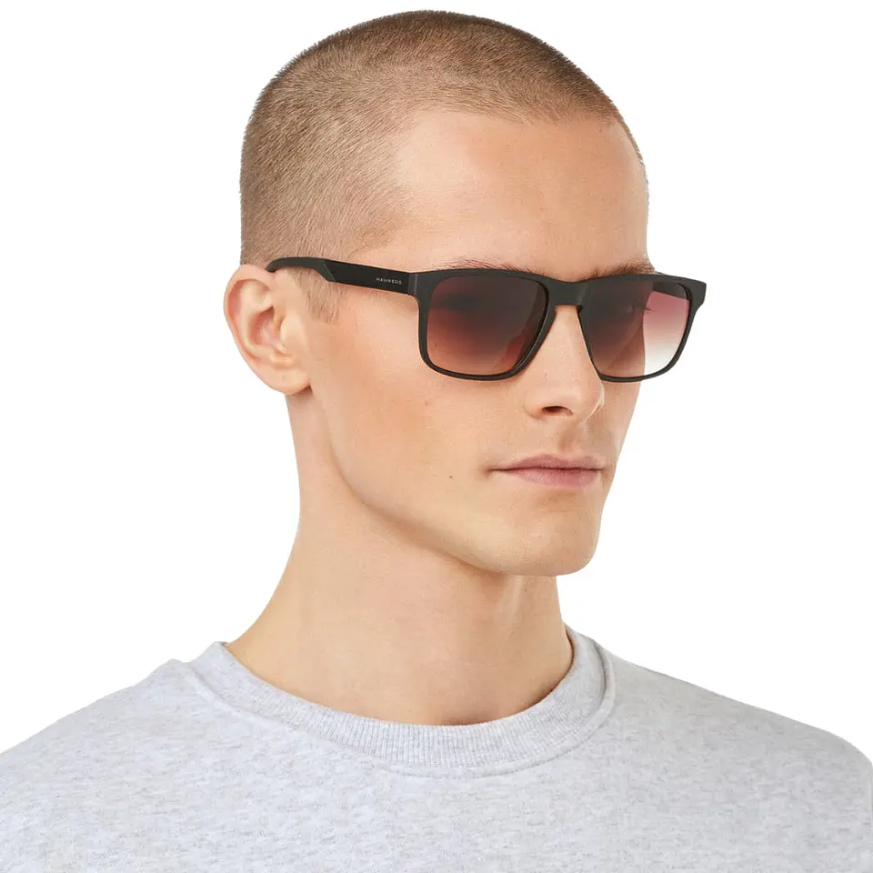 Gafas de Sol Hawkers Peak Metal Color Negro Degrade Unisex Talla 55mm 8