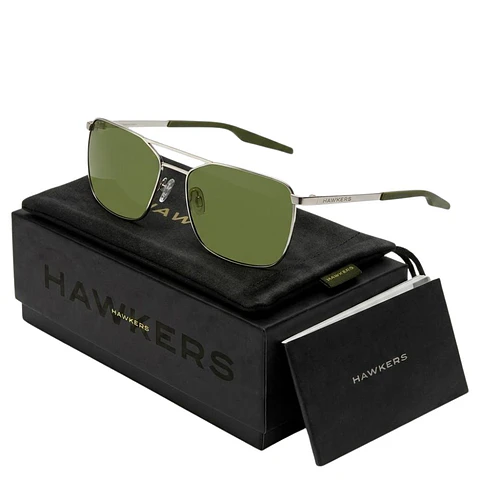 Gafas de Sol Polarizado Hawkers SENSE Verde Unisex Talla 59mm