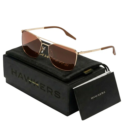 Gafas de Sol Polarizado Hawkers SENSE Marron Unisex Talla 59mm