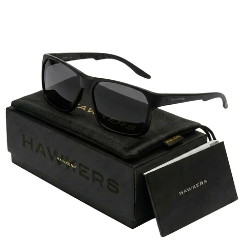 Gafas de Sol Polarizado Hawkers TRACK Negro Unisex Talla 57mm