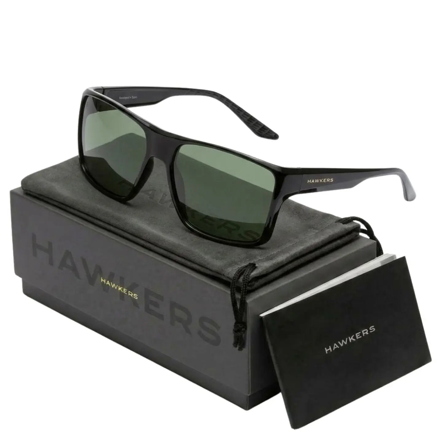 Gafas de Sol Polarizado Hawkers EDGE XL Verde Unisex Talla 62mm 1