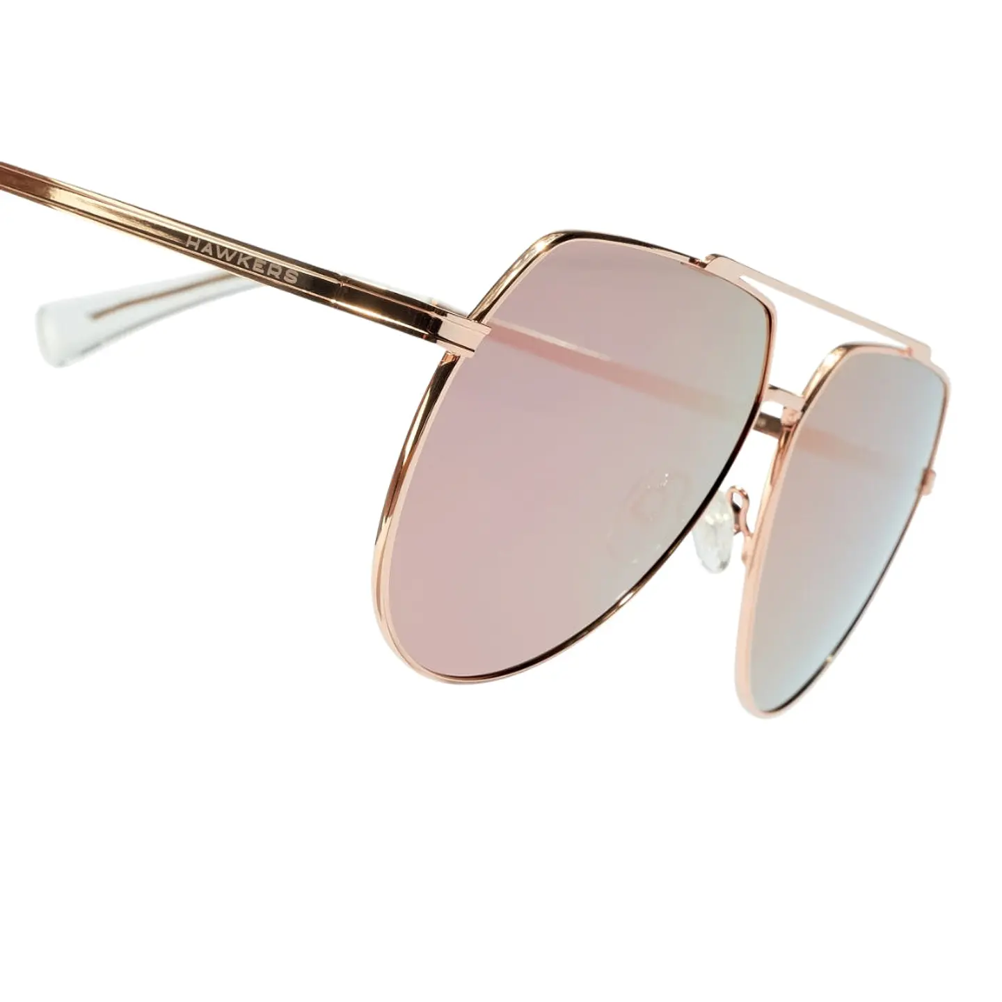Gafas de Sol Polarizadas Hawkers Shadow Espejadas Color Rosado Para Mujer Talla 60mm 5