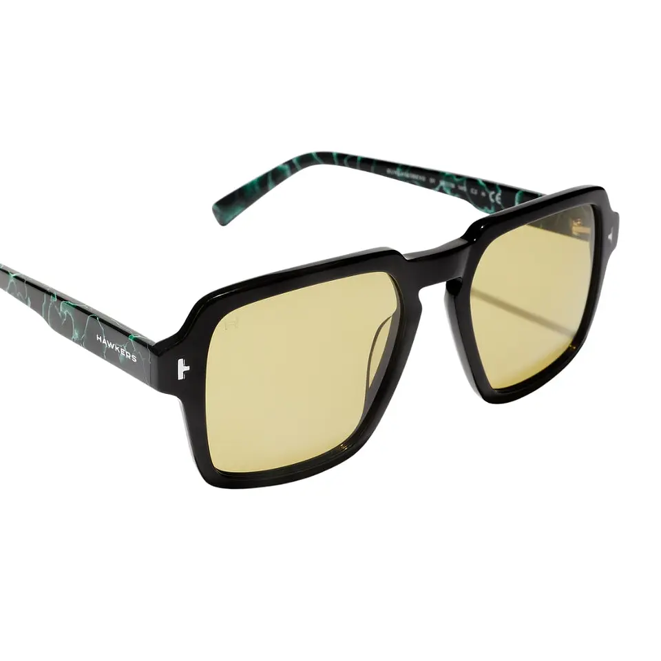 Gafas de Sol Hawkers Lash Vintage Color Negro Para Hombre Talla 58mm 5