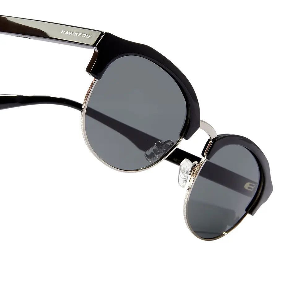 Gafas de Sol Polarizadas Hawkers Classic Rounded Color Negro Unisex Talla 51mm 5