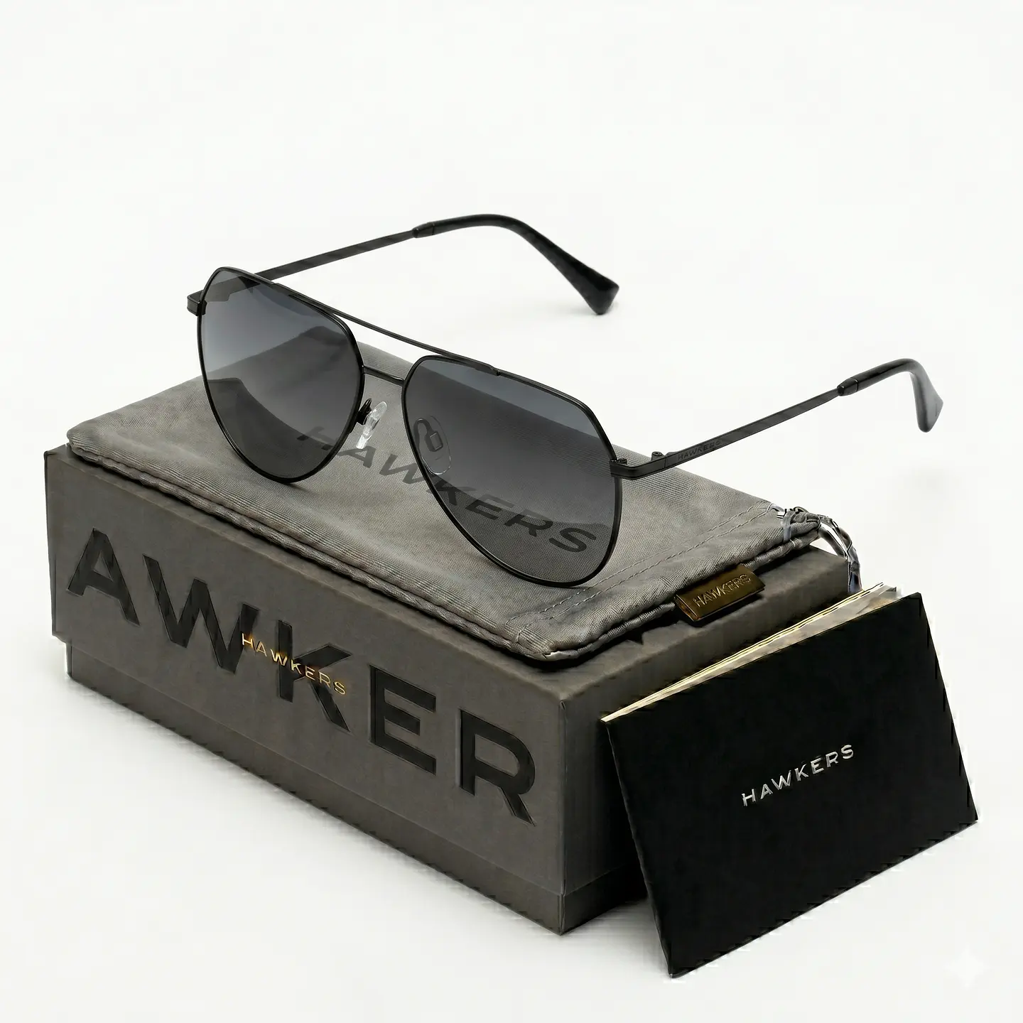 Gafas de Sol Hawkers Exclusive Shadow Atemp Color Negro Unisex Talla 54mm 1