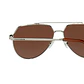 Gafas de Sol Polarizadas Hawkers Shadow Aviador Color Dorado Unisex Talla 60mm - Miniatura 4