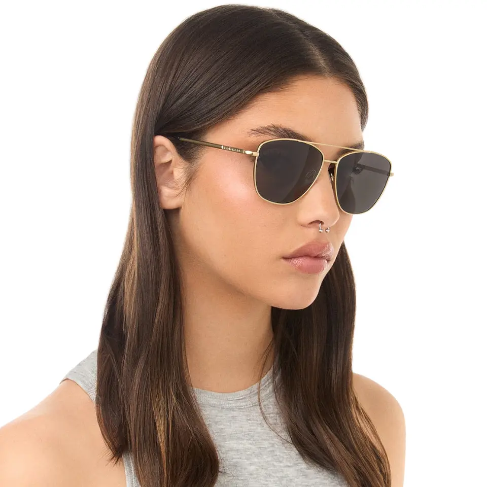 Gafas de Sol Polarizadas Hawkers Lax Color Dorado Matte Para Mujer Talla 57mm 7