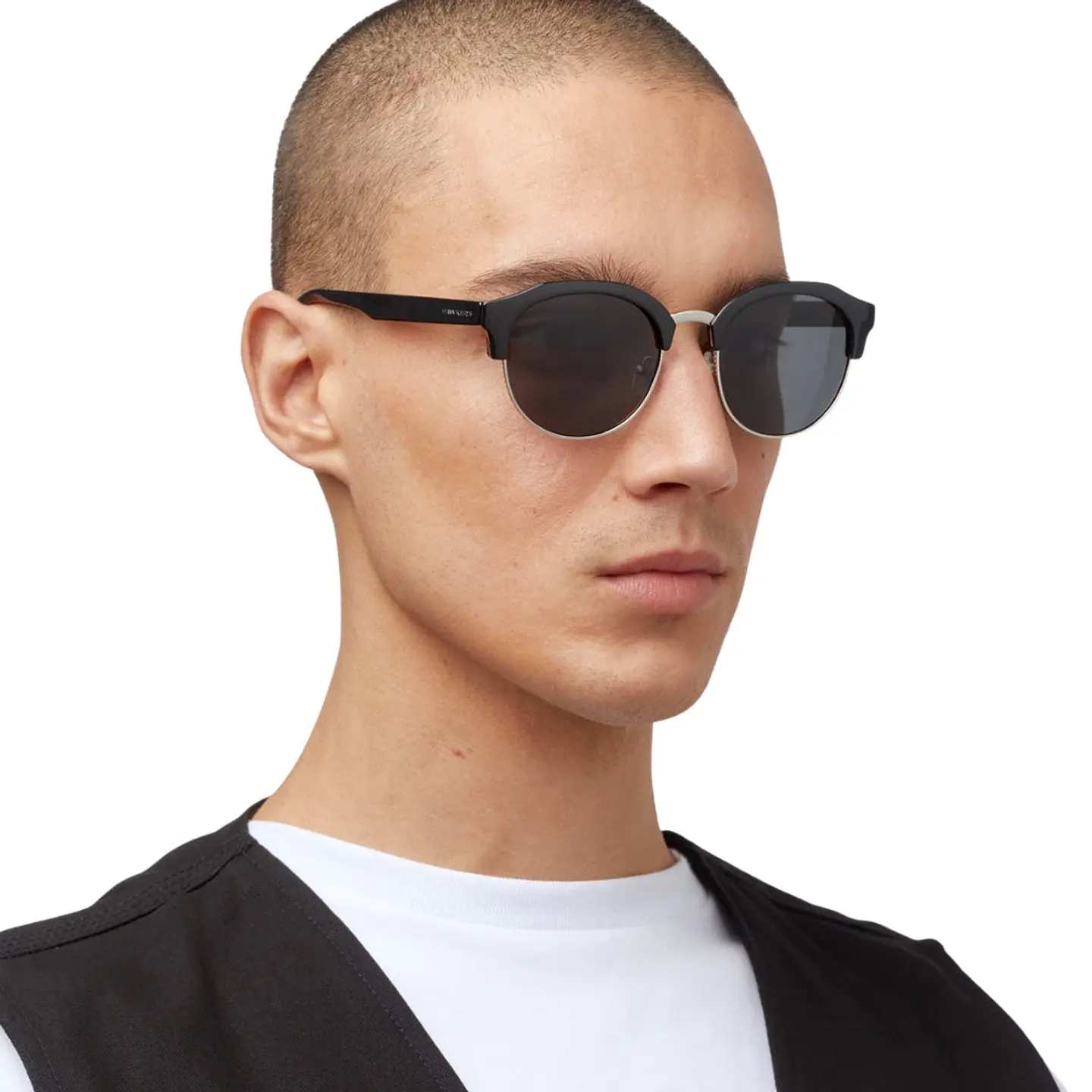 Gafas de Sol Polarizadas Hawkers Classic Rounded Color Negro Unisex Talla 51mm 8