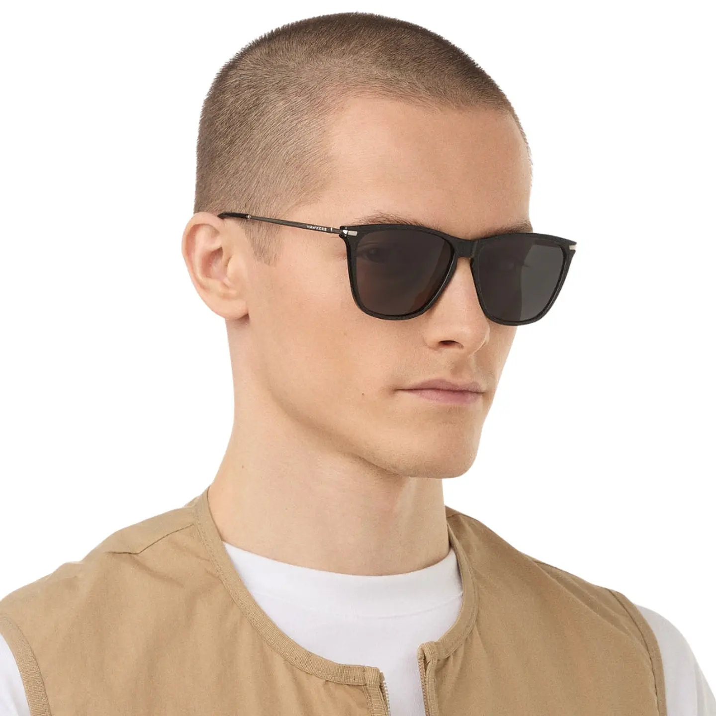 Gafas de Sol Polarizadas Hawkers One Crosswalk Color Negro Unisex Talla 57mm 8