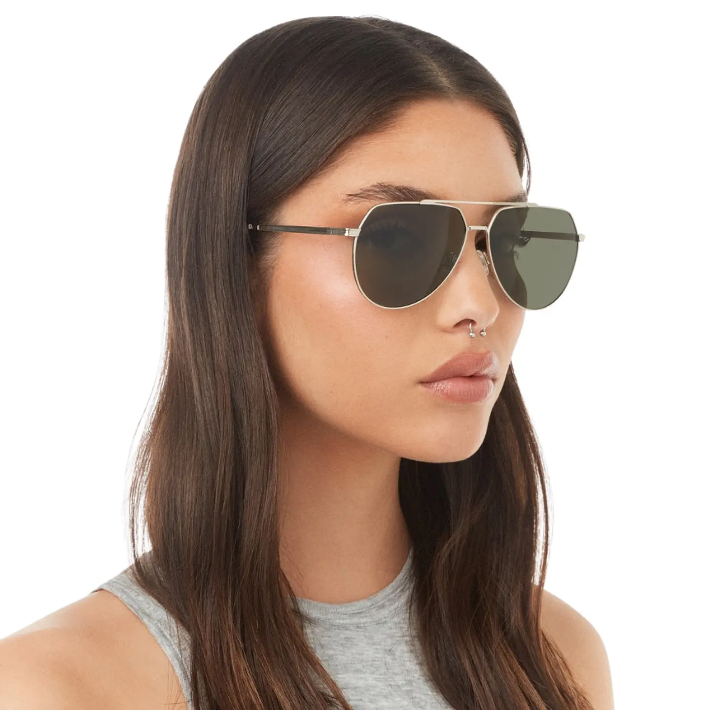 Gafas de Sol Polarizadas Hawkers Shadow WWII Color Dorado Unisex Talla 60mm 7