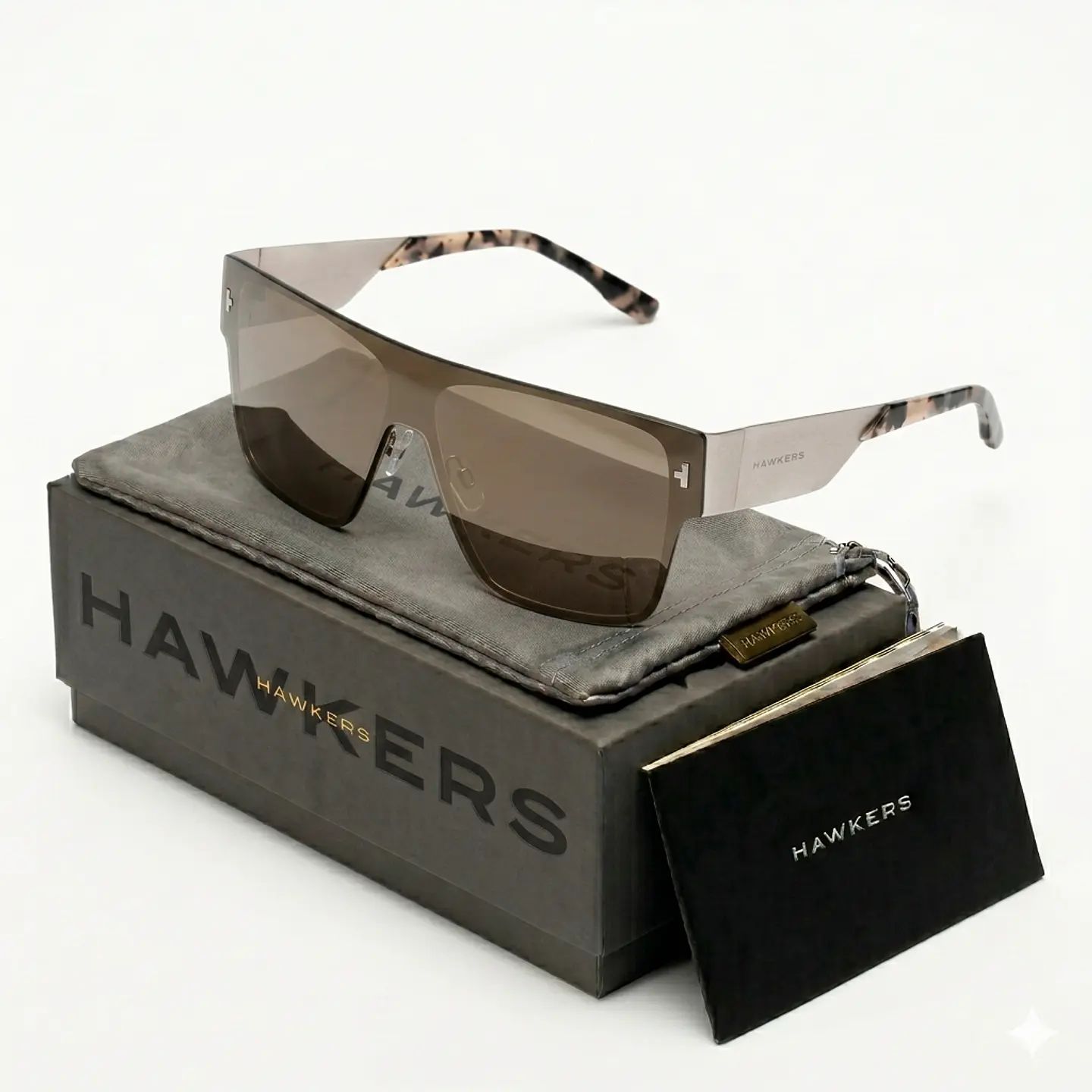 Gafas de Sol Hawkers Espejadas Long Island Color plateado Unisex Talla 145mm 1