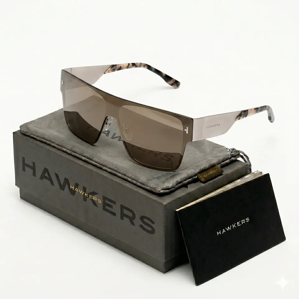 Gafas de Sol Hawkers Espejadas Long Island Color plateado Unisex Talla 145mm 1