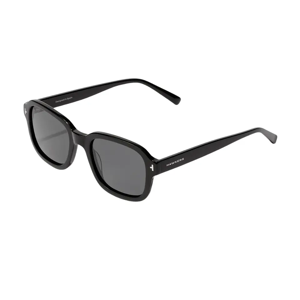 Gafas de Sol Polarizadas Hawkers Twist Color Negro Unisex Talla 52mm 2