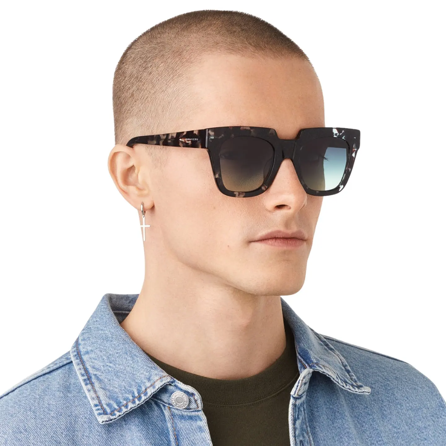 Gafas de Sol Hawkers Row X Color Degradde Pin -UP Carey Para Mujer Talla 50mm 8