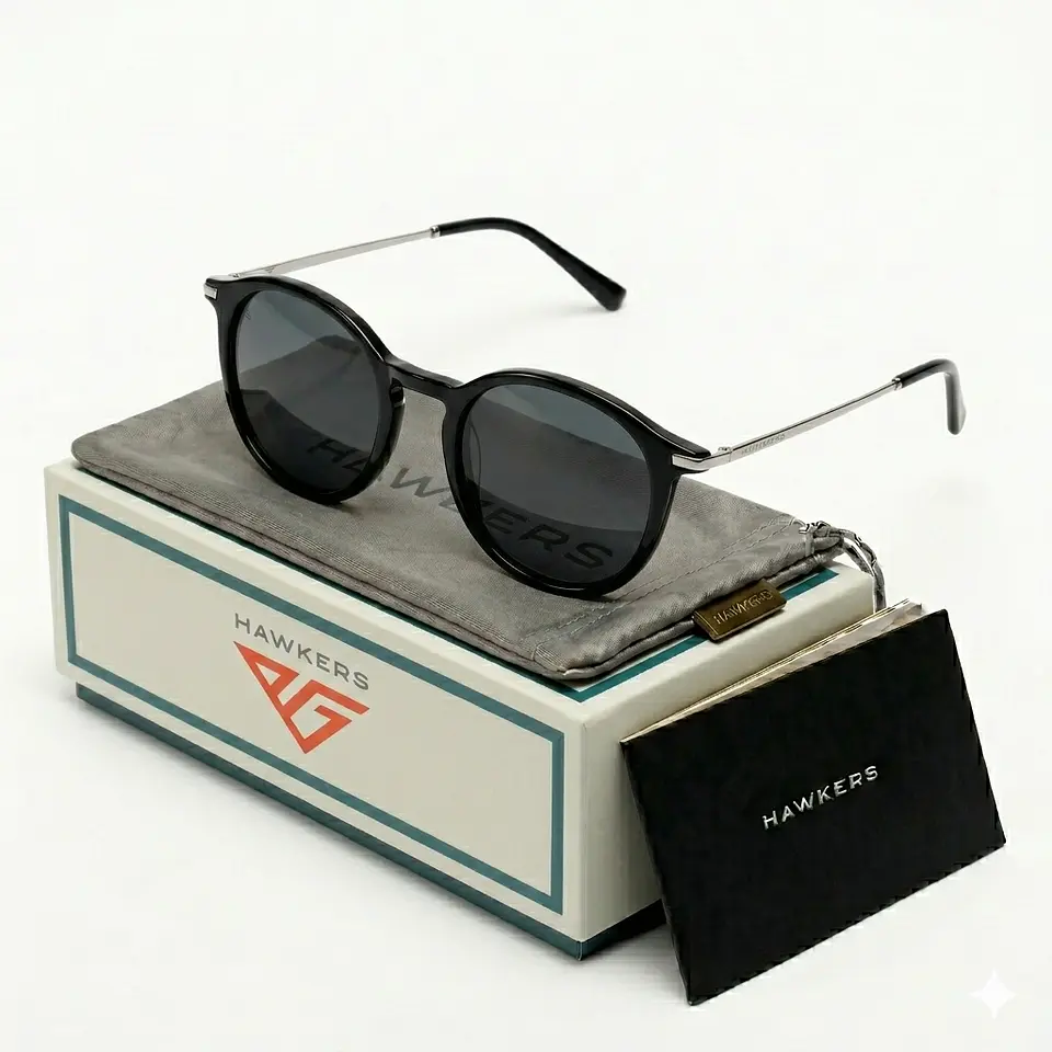 Gafas de Sol Polarizadas Hawkers Bel Air Crosswalk - Pierre Gasly Color Negro Unisex Talla 50mm 1