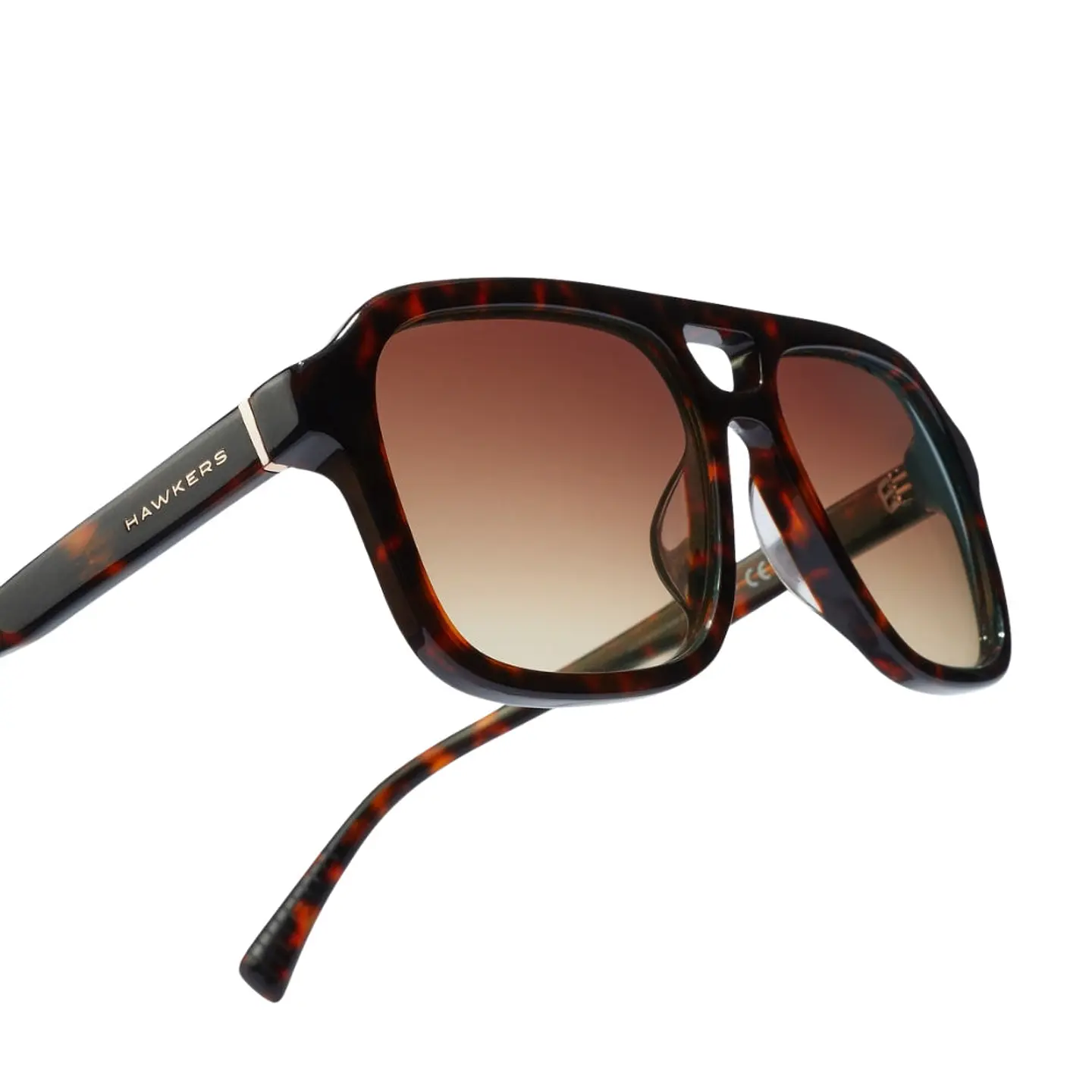 Gafas de Sol Hawkers Aviador Croupier Color Degrade Carey Unisex Talla 53mm 6