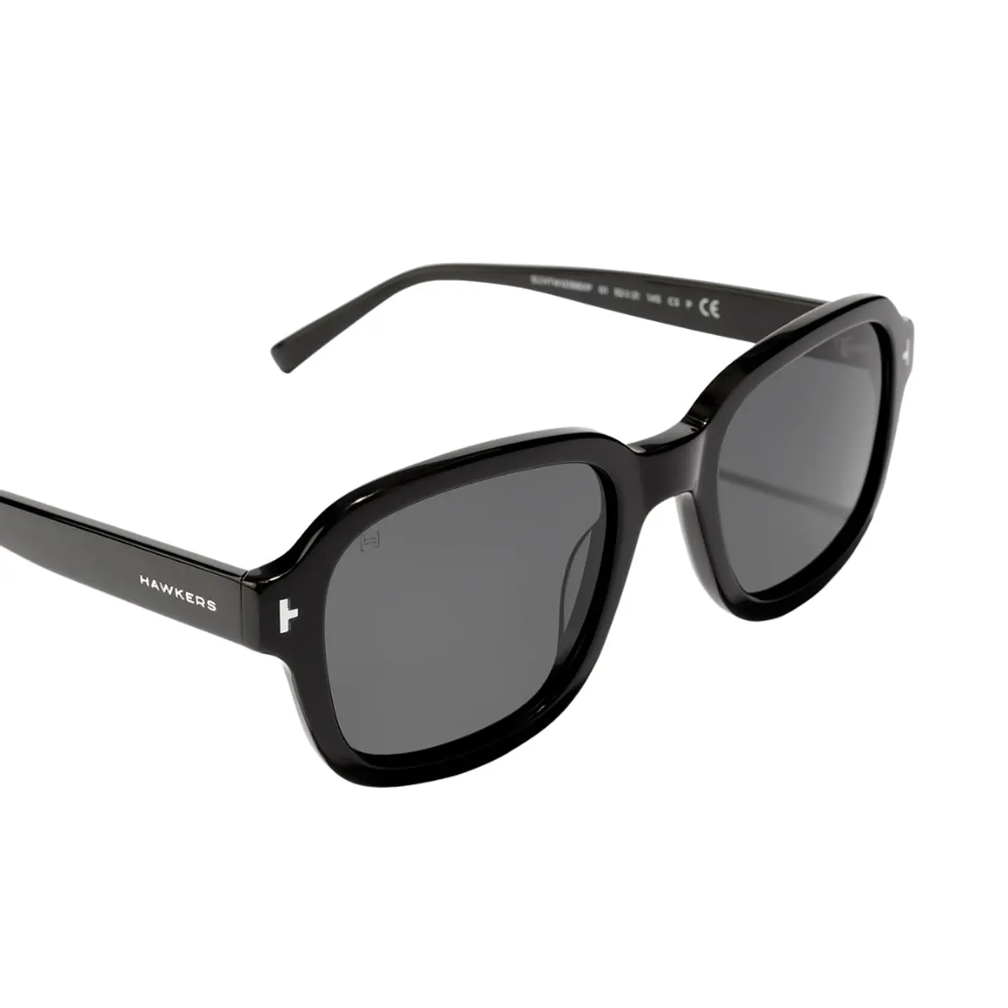 Gafas de Sol Polarizadas Hawkers Twist Color Negro Unisex Talla 52mm 6