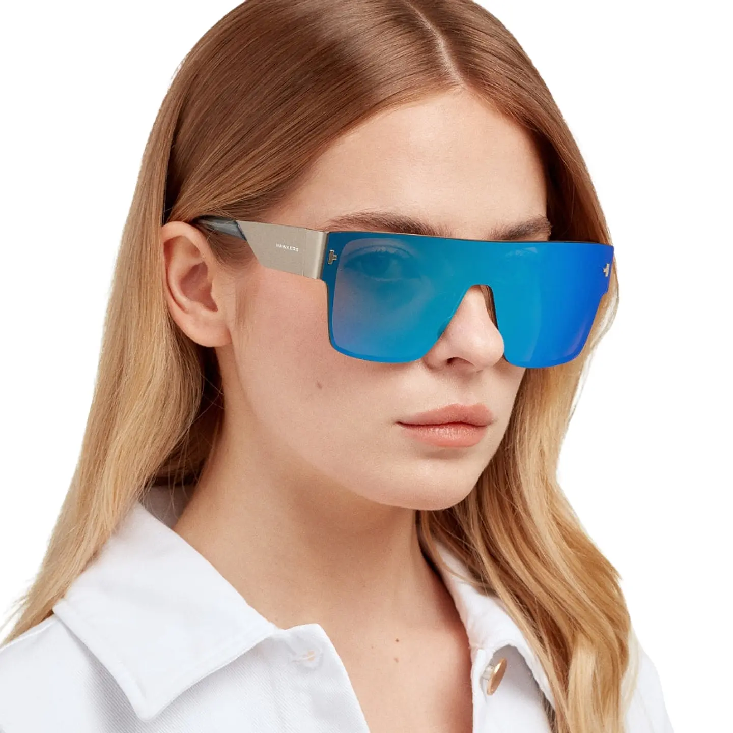 Gafas de Sol Hawkers Long Island Color plateado Espejado Unisex Talla 145mm 7