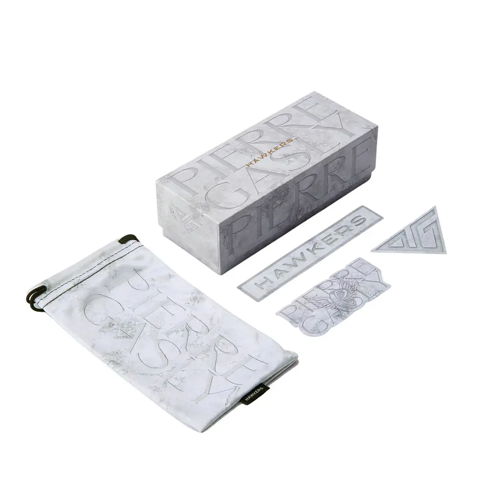 Gafas de Sol Hawkers Retro Racer Pitlane X Pierre Gasly Color Plateado Unisex Talla 57mm 8