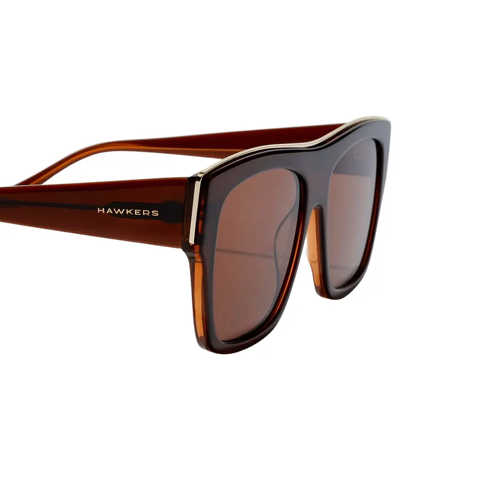 Gafas de Sol Hawkers Doumu X Paula Echevarria Color Marron Unisex Talla 57mm 4