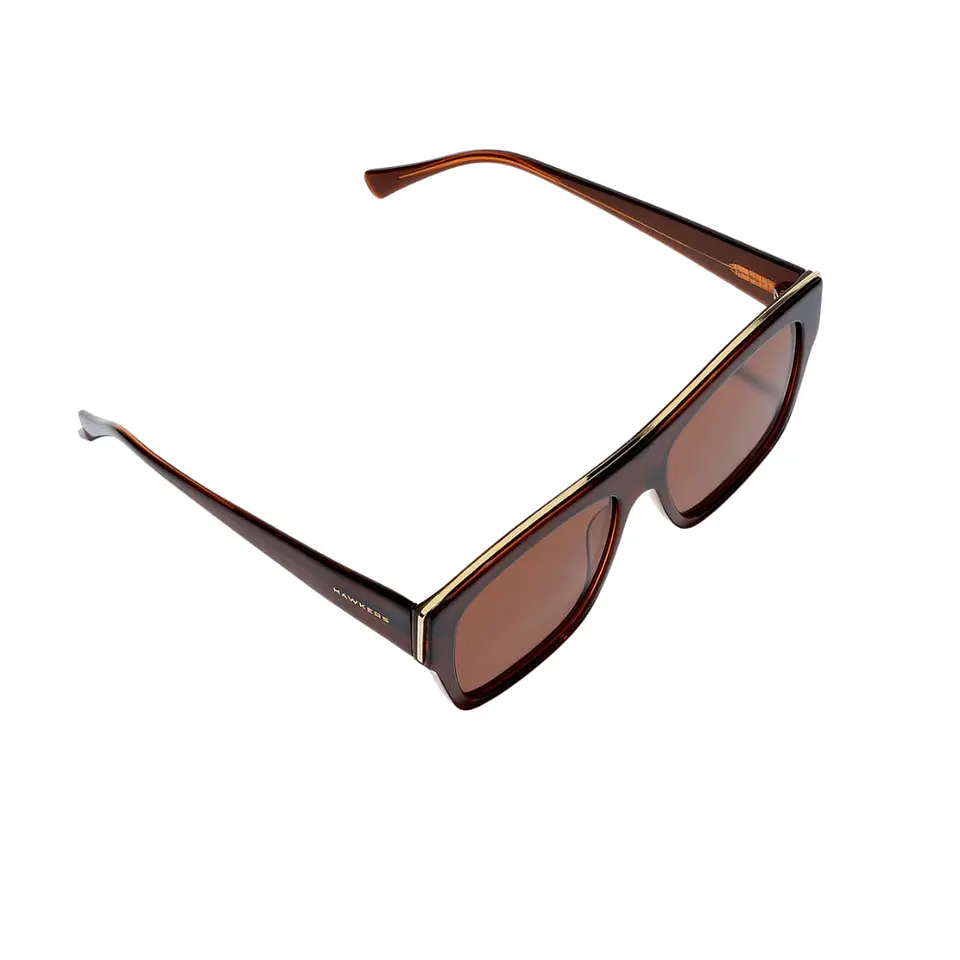 Gafas de Sol Hawkers Doumu X Paula Echevarria Color Marron Unisex Talla 57mm 6