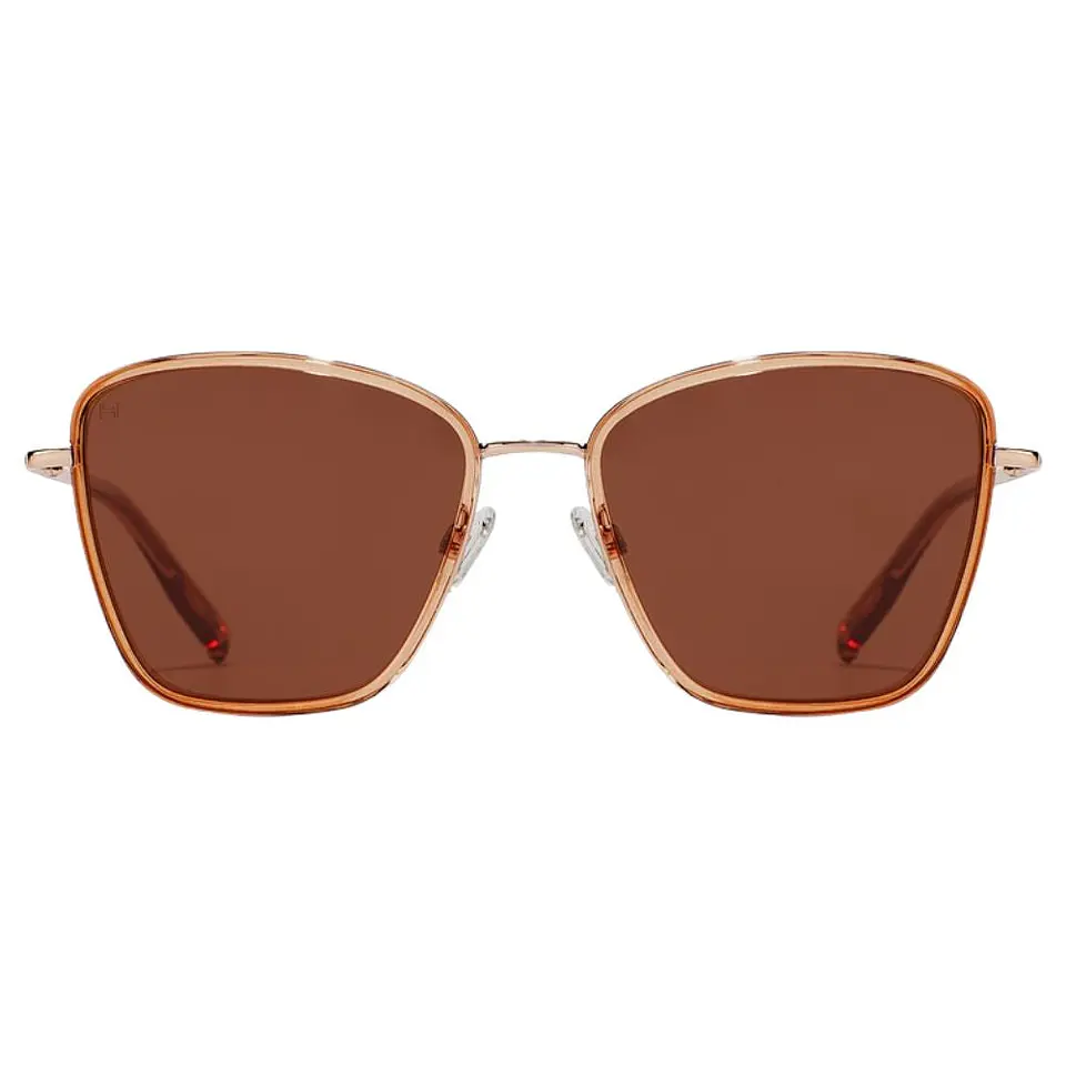 Gafas de Sol Polarizado Hawkers CHILL Marron Transparente Unisex Talla 56mm 3