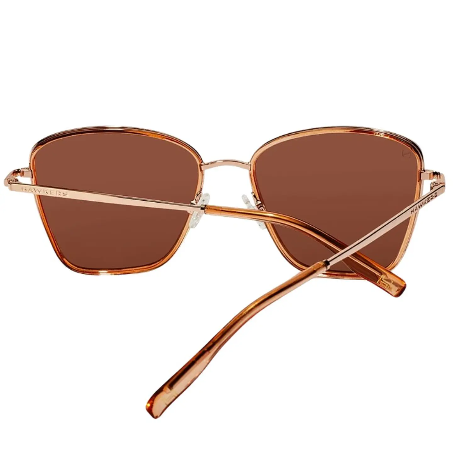 Gafas de Sol Polarizado Hawkers CHILL Marron Transparente Unisex Talla 56mm 4