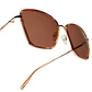 Gafas de Sol Polarizado Hawkers CHILL Marron Transparente Unisex Talla 56mm - Miniatura 6