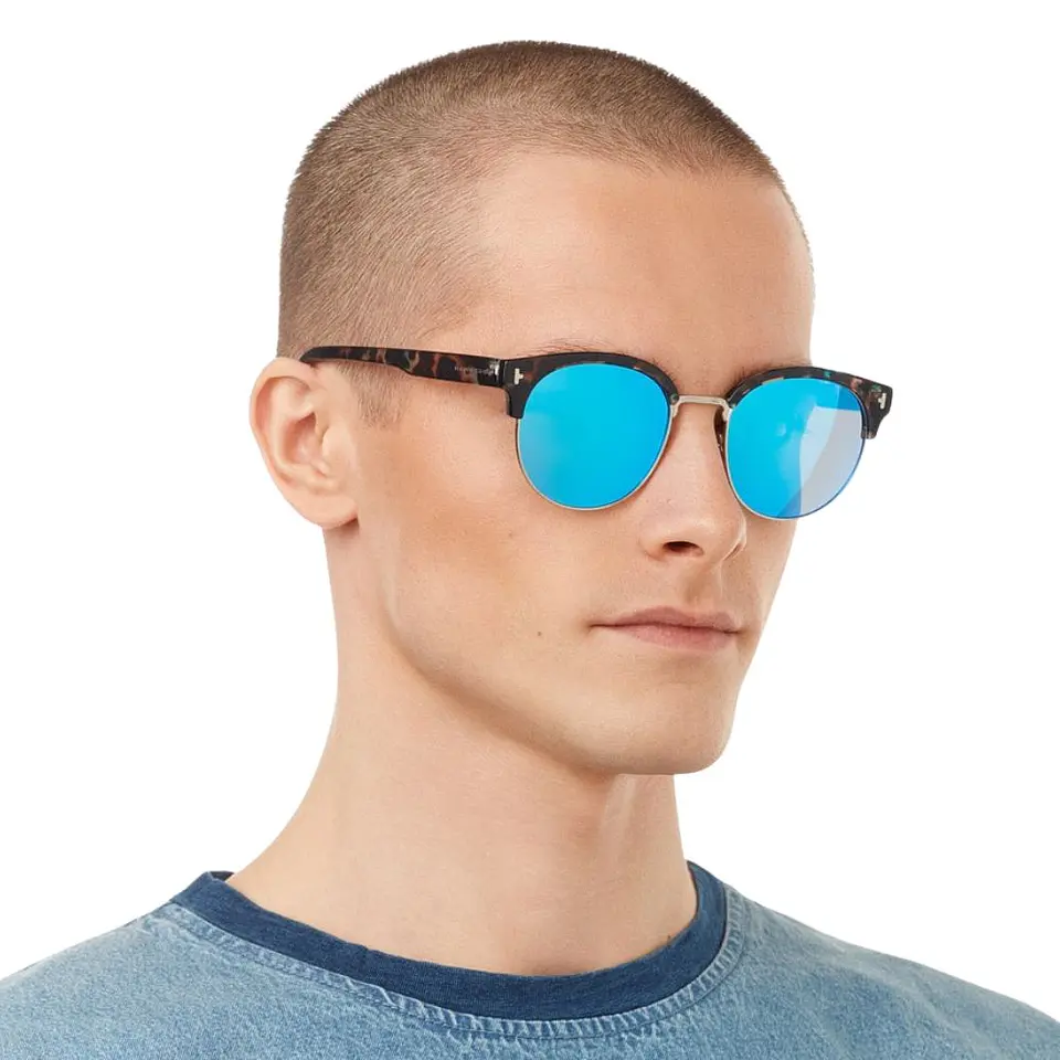 Gafas de Sol Polarizado Hawkers NEW CLASSIC ROUNDED Azul Espejado Unisex Talla 53mm 7