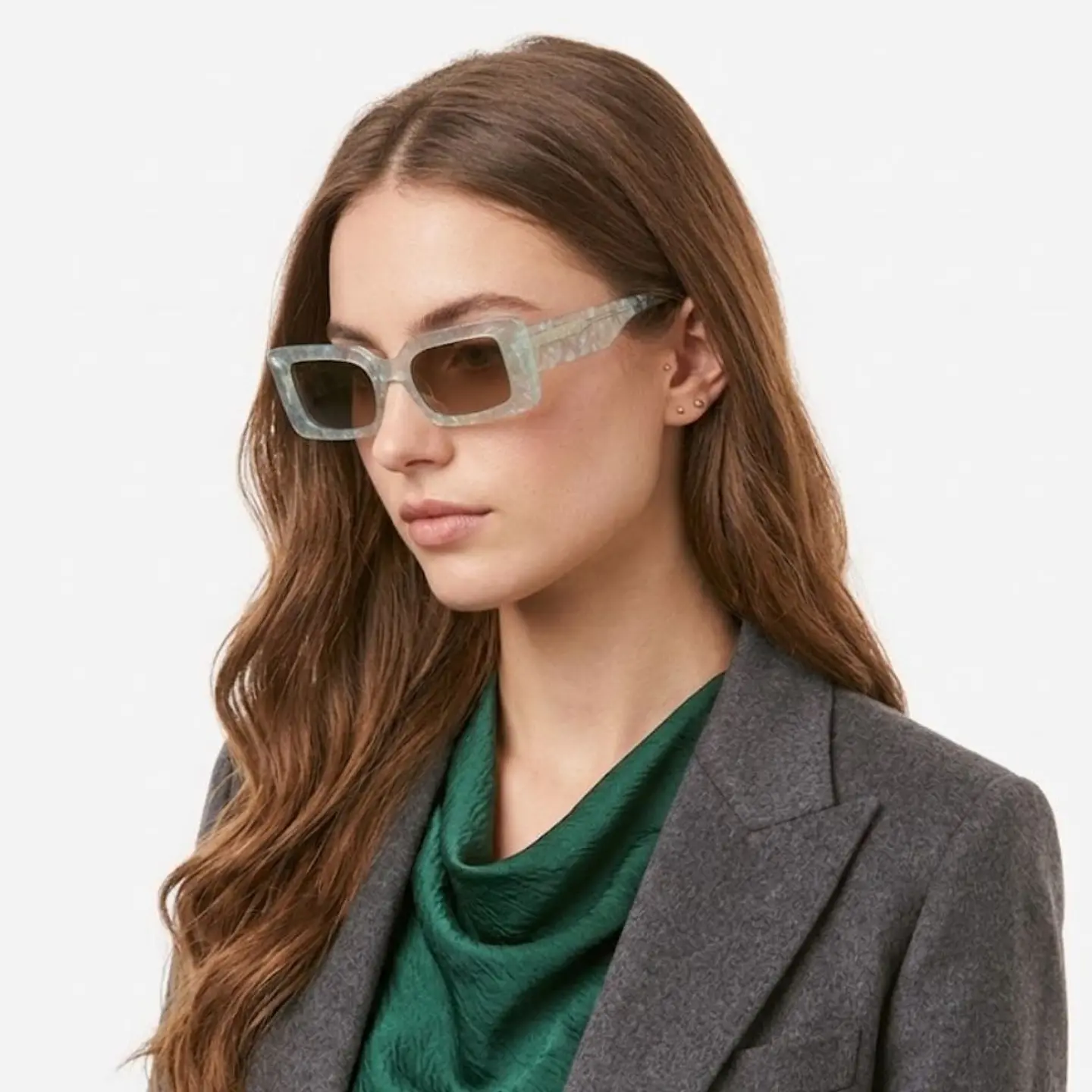 Gafas de Sol Hawkers JAM Azul y Verde Transparente Unisex Talla 50mm 8